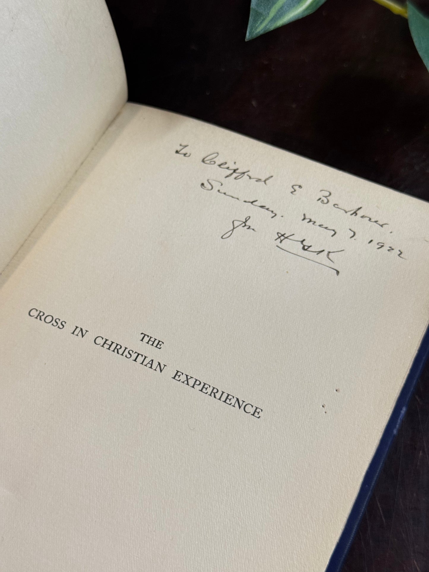 The Cross in Christian Experience