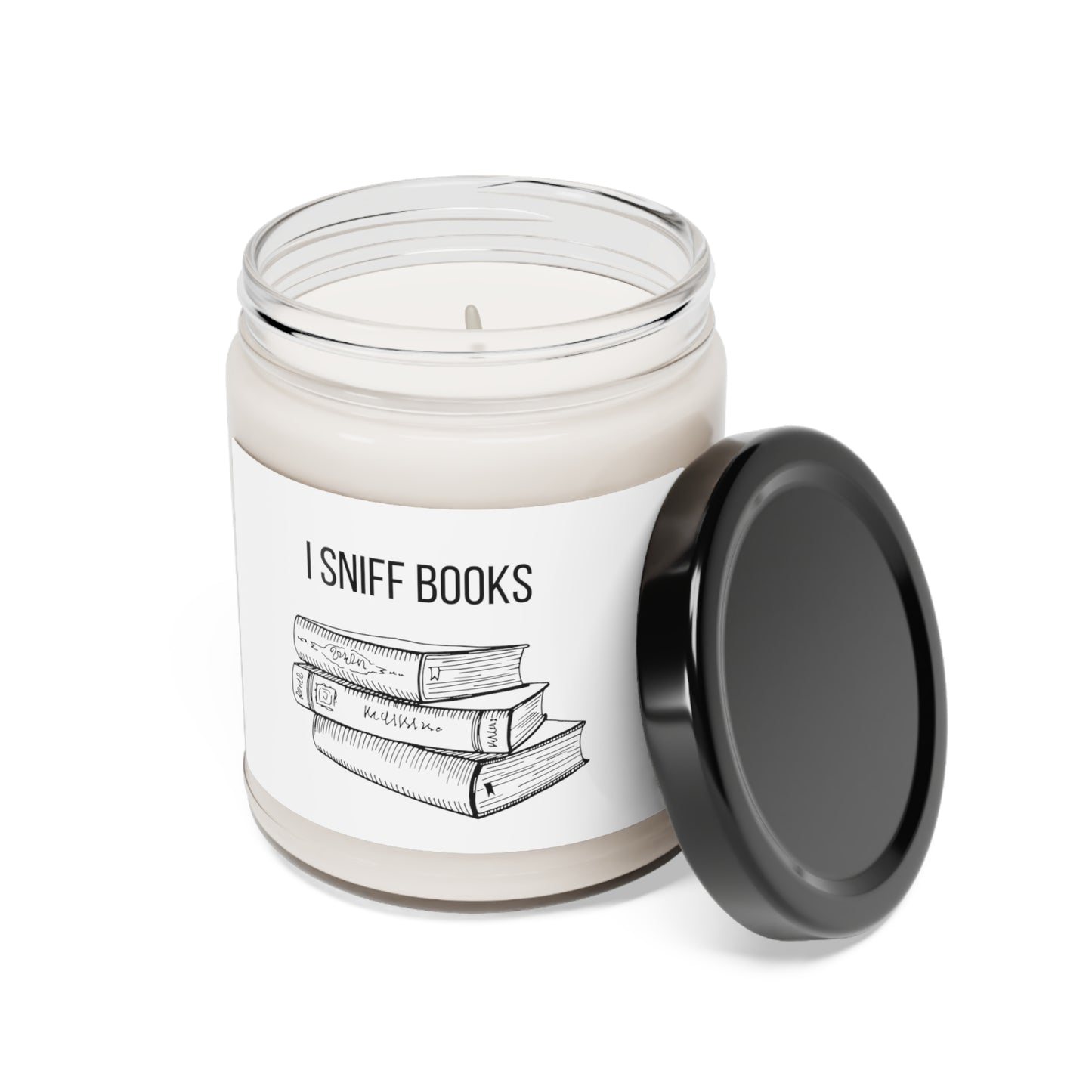 I Sniff Books Scented Soy Candle, 9oz