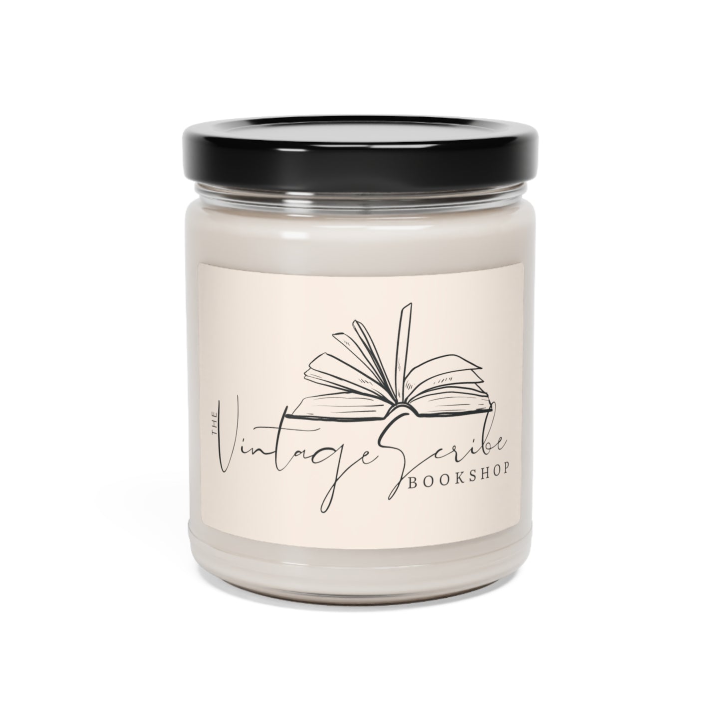 The Vintage Scribe Bookshop Scented Soy Candle, 9oz