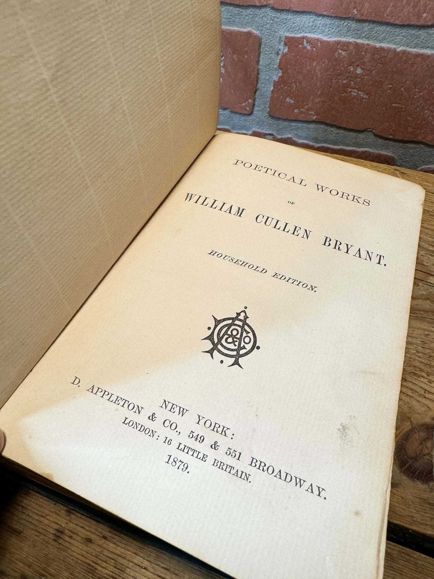 The Complete Poetical Works of William Cullen Bryant