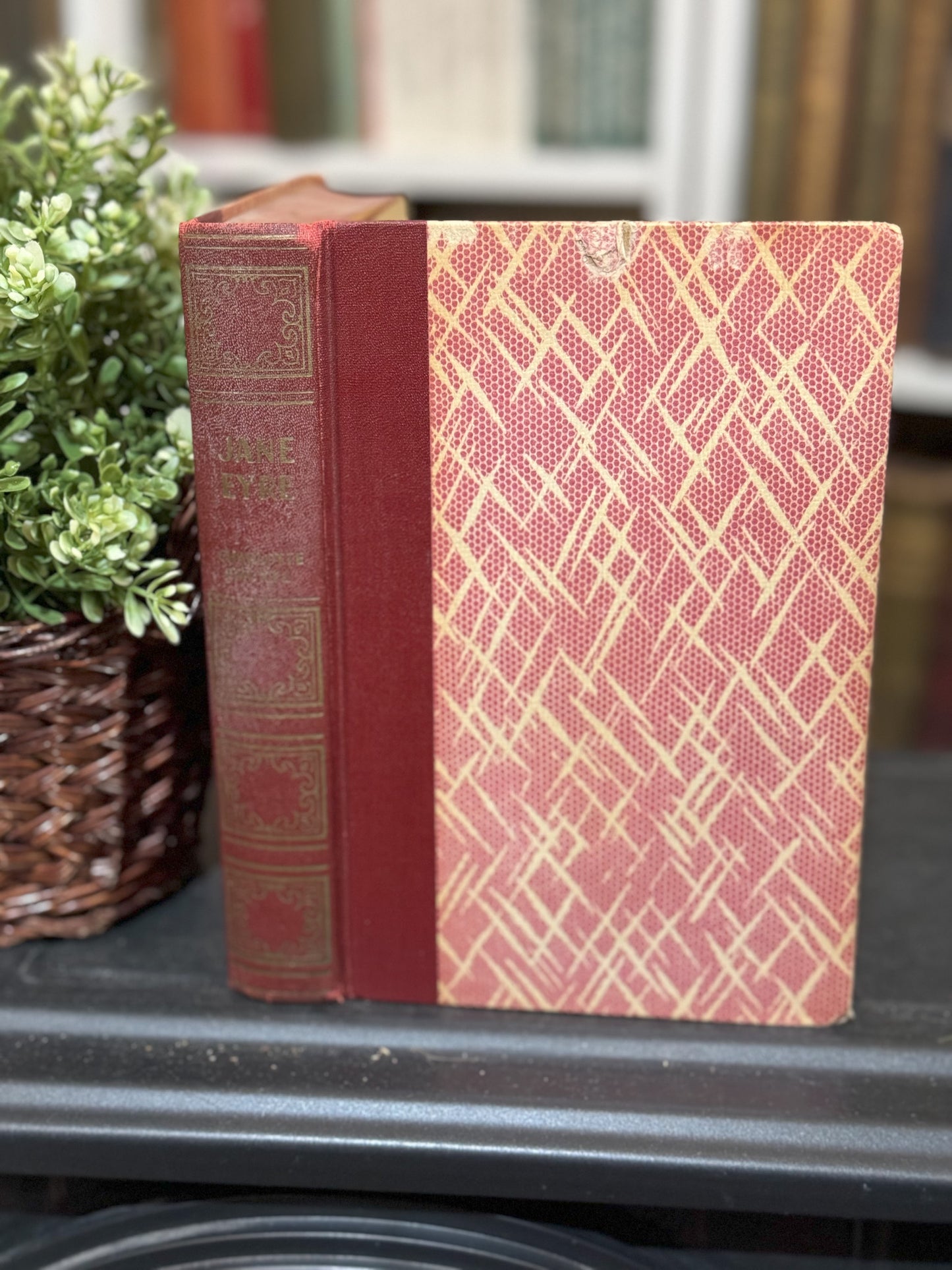 Vintage Red Stack- Jane Eyre