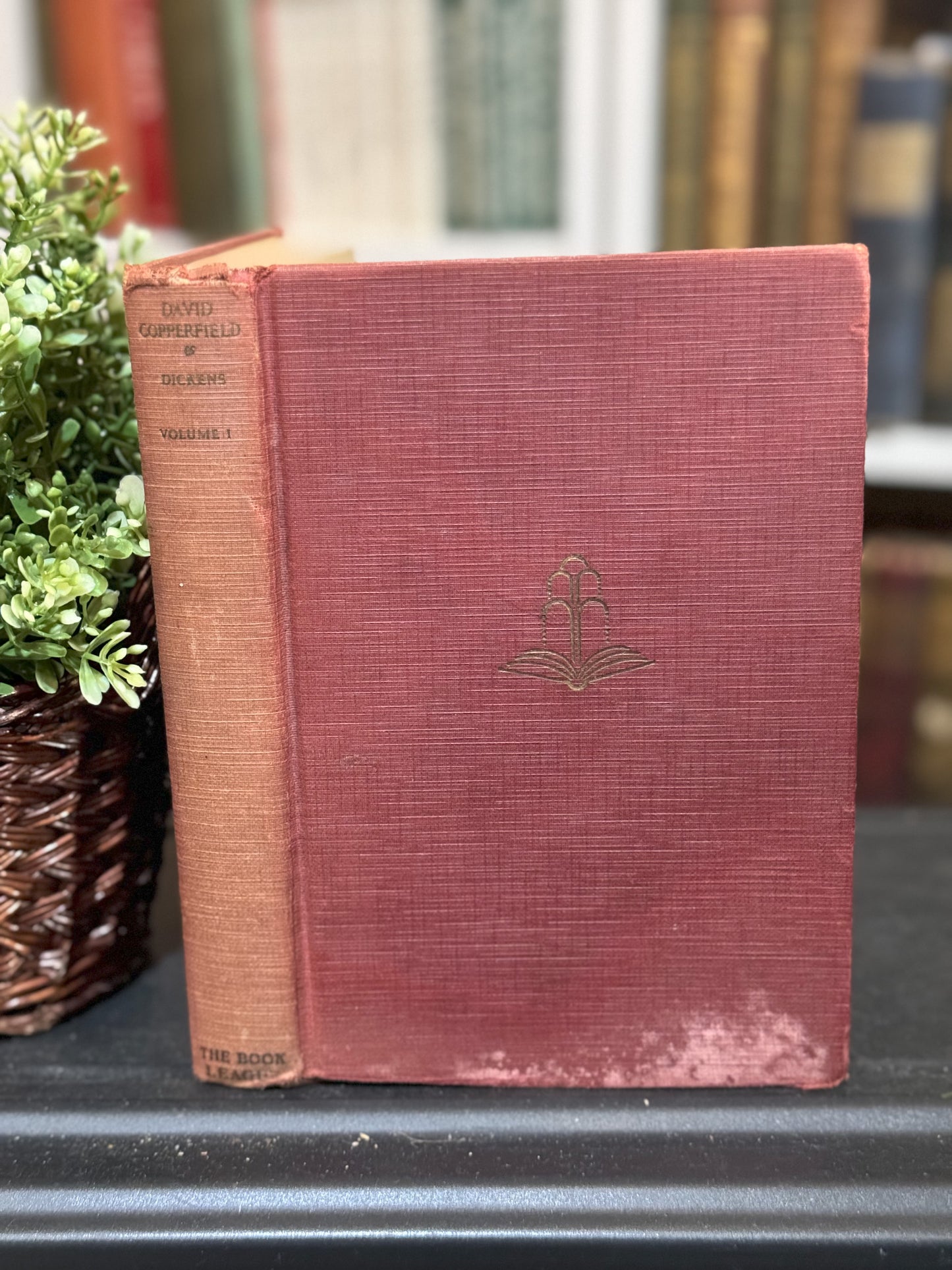 Vintage Red Stack- Jane Eyre