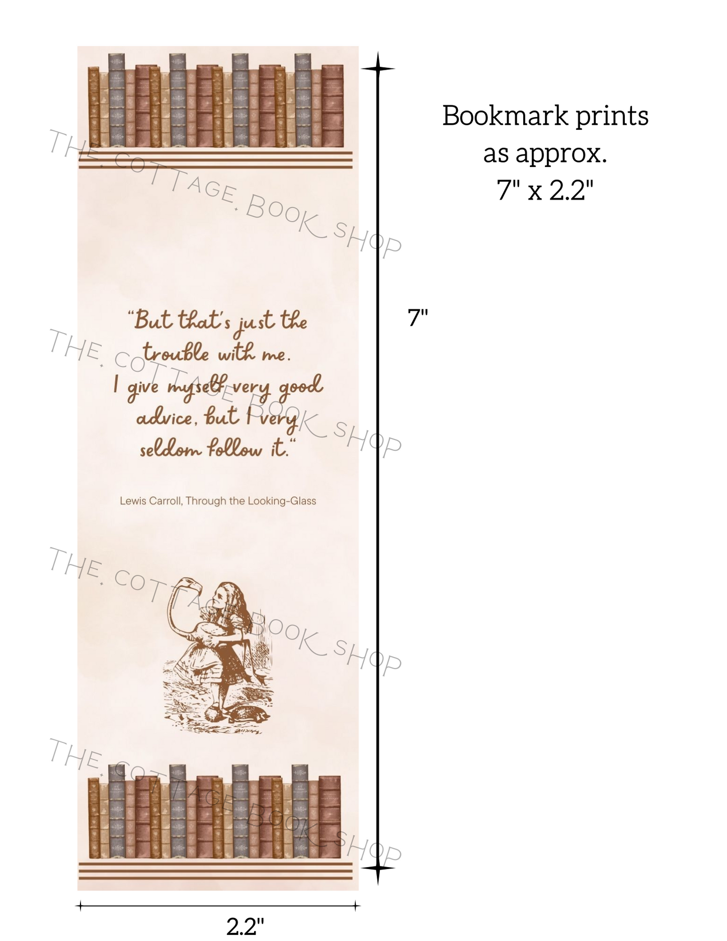 Classic Book Quotes Bookmarks- Set of 18