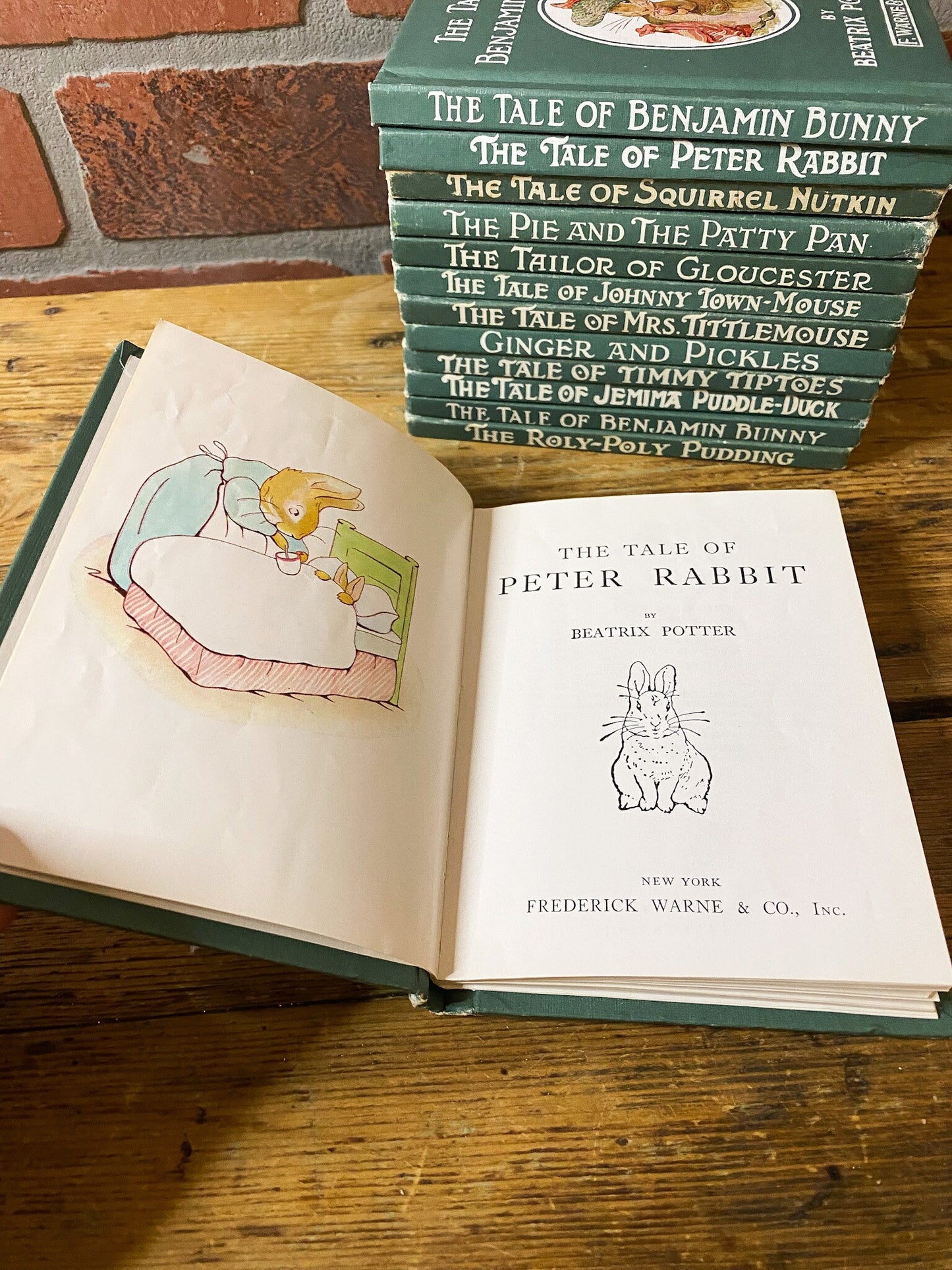 Peter Rabbit Books Collection 1932