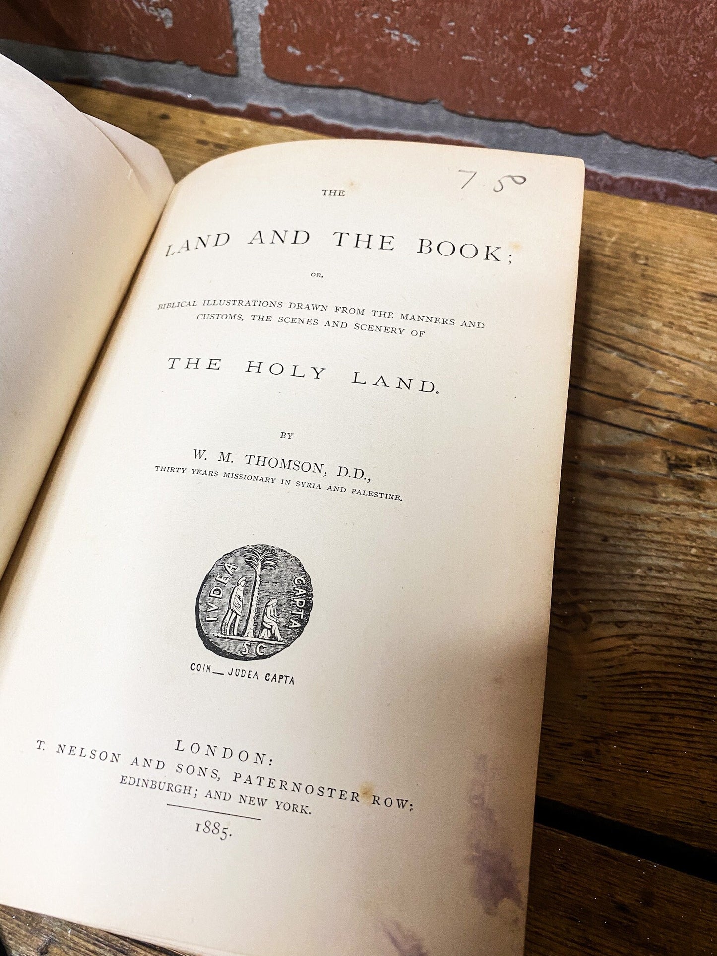 The Land and The Book